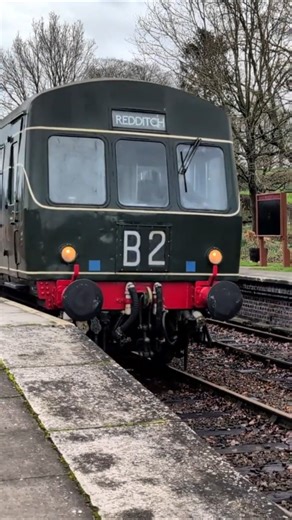 🚊 Class 101 DMU Leaves Arley #railway #trains #shorts