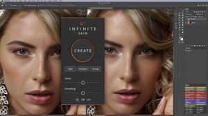 Infinite Skin is a new retouching plugin for Photoshop designed specifically for skin