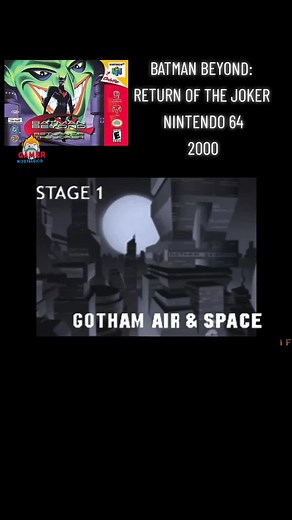 BATMAN BEYOND: RETURN OF THE JOKER • NINTENDO 64 • 2000