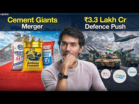 Ambuja–ACC–Orient Merger: ₹100/Tonne Savings | Markets Today #139 | Upstox