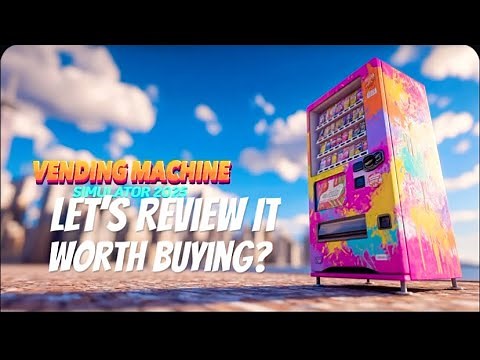 Vending Machine Simulator 2025 Ps5, Let's Review It.
