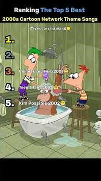 Ranking The Top 5 Best 2000s Cartoon Network Theme Songs