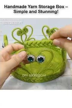 Handmade Yarn Storage Box – Simple and Stunning!