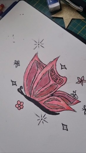 #newmusic #art #drawing #sketch #butterfly