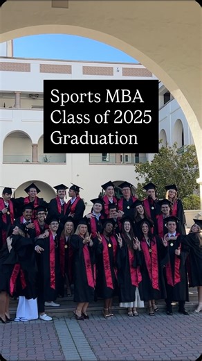 SDSU Sports MBA on Instagram: "Caps off to the SMBA Class of 2025 and everyone that contributed to their journey along the way! Congratulations again to our recent graduates and newest members of the Sports MBA alumni network! #SMBA25"