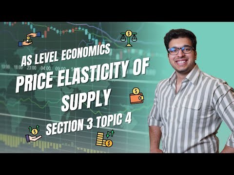 PRICE ELASTICITY OF SUPPLY (PES) | SECTION 3 TOPIC 4 | AS LEVEL 9708 ECONOMICS |BY SAAD HASSAN