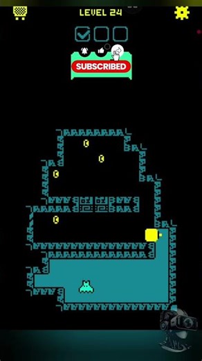 This strategy makes Level 24 EASY! 🎯🔥 #TombOfTheMask #ColorMaze #Level24 #PuzzleGame #MobileGaming