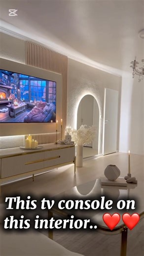 This tv interior is something else #interior #Home | Interior By Gift