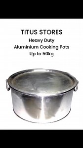 Heavy duty aluminium cooking pots up to 50 kg 98 Main Street Colombo 11 (පිටකොටුව) www.titusstores.com | Titus Stores ටයිටස් ස්ටෝර්ස්