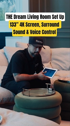 This How You Control A House With Just One Screenn | A Full Smart Home #control4 #viral #fyp #home