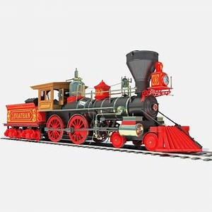 Steam Locomotive Leviathan - 3D Model by 3D Horse