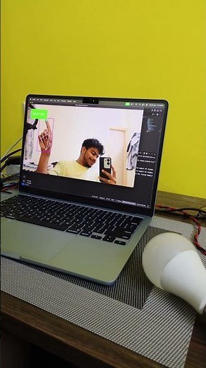 virtual Buttons using python