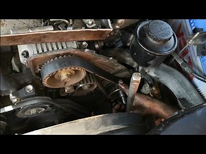 Toyota 1pz 5 cylinder engine diesel pump opening , 1pz pump remove