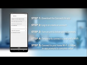 ConnectLife App Overview for your Perfect Aire Mini-Split