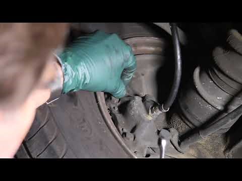 Easy and Clean Way to Flush Brake Fluid Without Removing Wheels and Tires