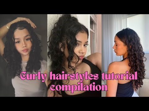 Curly Hairstyles Tutorials | TikTok Compilation