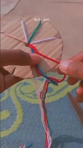 ​DIY Woolen Bracelet at Home | How to Make Wool homemade Woolen Bracelet in 5 MinutesEasy DIY Craft