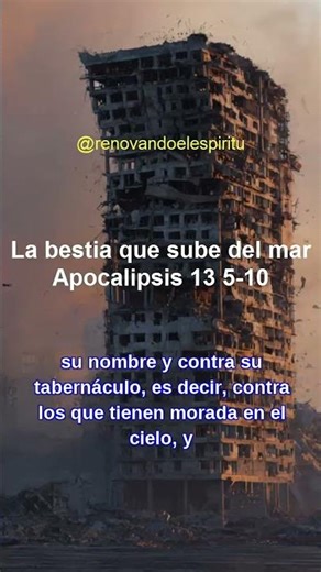 Apocalipsis 13 Versiculos 5-10