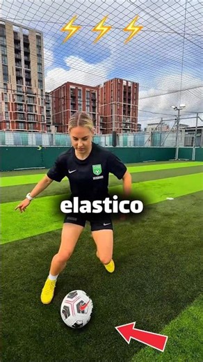 How To Do ELASTICO Trick ⚽️#shorts