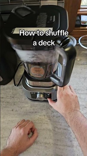 The easiest way to shuffle a deck #magic #magicthegathering #mtg #edh