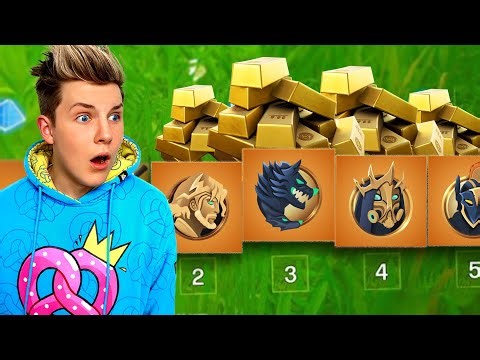 EVERY MEDALLION in ONE ROUND Challenge! Fortnite Season 5 Chapter 2