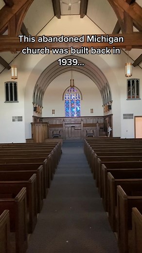 Exploring the Abandoned Presbyterian Church in Flooded Michigan