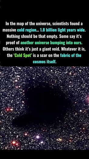 The Cold Spot Mystery of the Universe ❄️🌌
