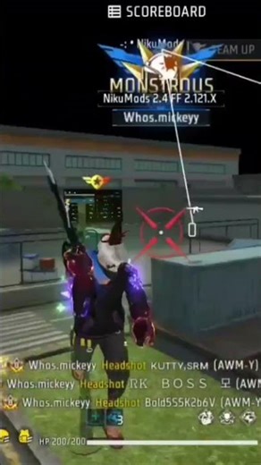 FF Adv Server Auto Kill MOD MENU Ob53 Update Rank Working 100% Antiban Free Fire Advance Server !?✅😛