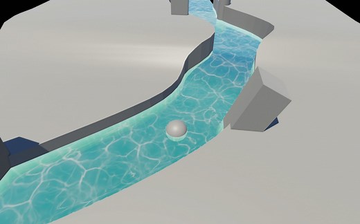 使用Houdini生成FlowMap Unity RiverWaterShader