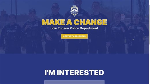 Tucson now: Tucson Police Department’s spring recruitment underway
