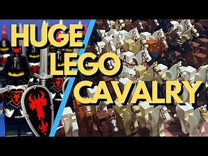 I Built A Huge LEGO Cavalry |LEGO Castle Army Building|