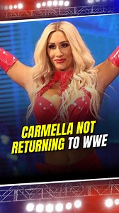 73K views · 807 reactions | Carmella confirmed she’s not returning to WWE, feeling ghosted after giving birth and pitching a non-wrestling role with no interest from WWE. Did WWE make a mistake letting Carmella go? ❌ . . . #Carmella #WWE #WrestlingExit #MissedOpportunity | Sportskeeda Wrestling | Facebook