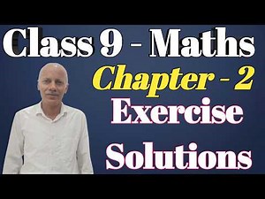 Class 9 New Maths Chapter 2 Important Questions | NCERT Maths Class 9 Exercise 2.3 Solutions