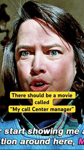 Why haven’t they done a movie called “call center manager”??? #callcenter