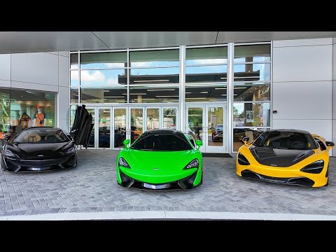 MY BROTHER GOT A MCLAREN!!