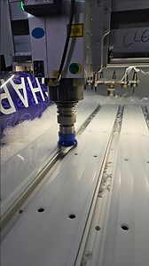 Desbaste PEAD na CNC Router TAF-C 🤩🤩 #cncrouter #cnc #routercnc #cncmachining #cncmachine