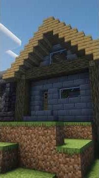 I tried to redesign a blacksmith #minecraft #gaming #minecraftbuilding #fyp