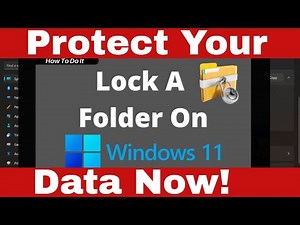 How to Lock Folders in Windows 11 [FAST & Easy!]