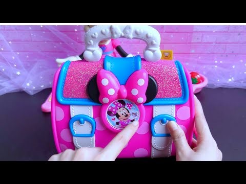Satisfying with Unboxing Minnie Mouse Eating Food Review Toys ASMR