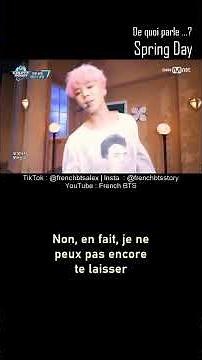 De quoi parle Spring Day de BTS ? #frenchbts #springday