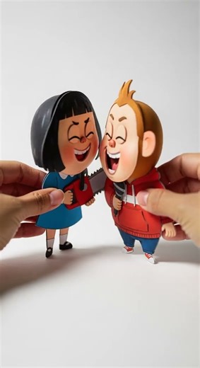 Russian tree ♥️ cutter masha jihan face add 🤣 epic chop skills revealed #trees #cutter #funny