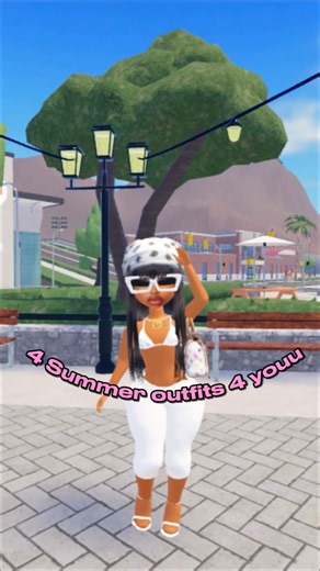 Which Summer Fit is Your Fav? 1–4 ☀️✨ | Life Together #roblox #lifetogether