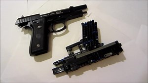 lego 'blowback' 手枪（说明）