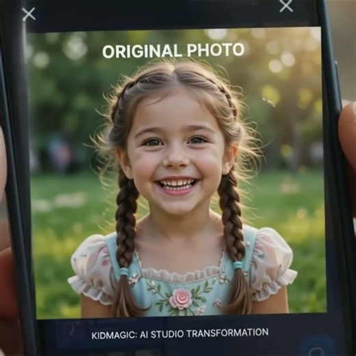 DIY Studio-Quality Kids Portraits at Home! 📸✨ (KidMagic AI)