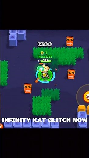 Infinity Kat Super Glitch ☠️ #brawlstars #hyra #gaming