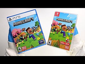 2024 Minecraft Finally Has A PS5 Version - Unboxing