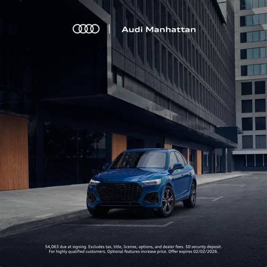 Your next Audi is waiting. Stop by Audi Manhattan and drive home something extraordinary today. 🔑 #AudiNYC #AudiLife #AudiManhattan | Audi Manhattan