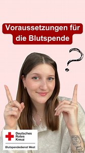 💉 Was du über die Voraussetzungen zur Blutspende wissen musst! 💉 Hast du dich schon einmal gefragt, ob du Blut spenden darfst? Hier sind die wichtigsten Voraussetzungen auf einen Blick: 1️⃣ Alter: 18-68 Jahre 2️⃣ Gewicht: Mindestens 50 kg 3️⃣ Gesundheit: Keine akuten Erkrankungen 4️⃣ Bestimmte Medikamente können ein Ausschlussgrund sein 5️⃣ Beachte die Intervalle zwischen den Spenden Erfahre mehr in unserem Reel und hilf, Leben zu retten! ❤️ #Blutspende #LebenRetten #DRKBlutspende #BlutspendeJ