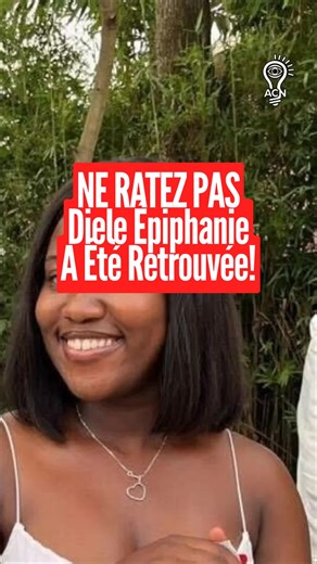 NE RATEZ PAS Diele Épiphanie a été retrouvée au Gabon. #gabontiktok🇬🇦 #acnews #libreville_gabon🇬🇦 #retrouvee