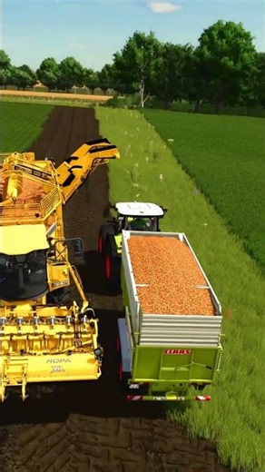 Delivering My First Load of Carrots to the Soup Factory! 🥕🏭| Pichonniere Valley Farming Simulator 25